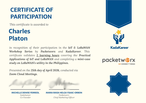 IoT & LoRaWAN Workshop — Session 3